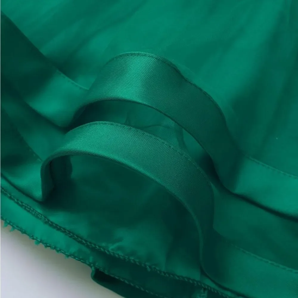Boutique Emerald Green Holiday Party Dress NWOT size 6-12 months